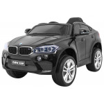 Elektrické autíčko BMW X6 - lakované - čierne